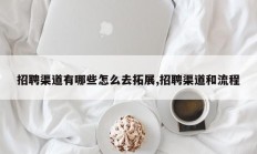 招聘渠道有哪些怎么去拓展,招聘渠道和流程