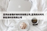宜宾丝丽雅纤维科技有限公司,宜宾四川时代新能源科技有限公司